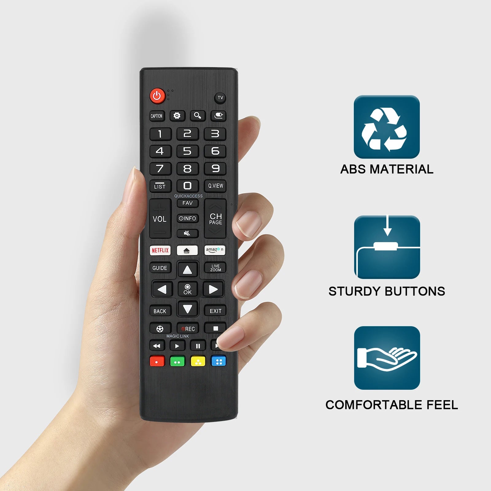 Universal 替换 Remote Control for All L-G Oled 3D Thinq Lcd, Led, Oled Smart Tvs for Akb 75095307 Akb 75375604 Akb 74915313